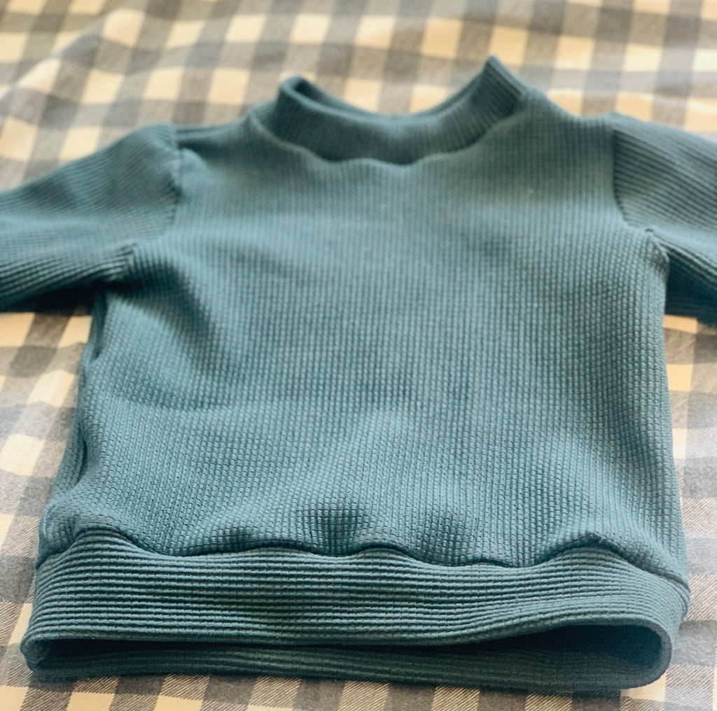 Waffle Lounge Sweater (3-6 months)