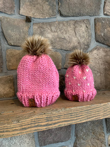 Pink Colored Toques
