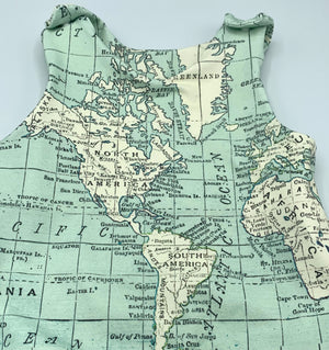 World map romper